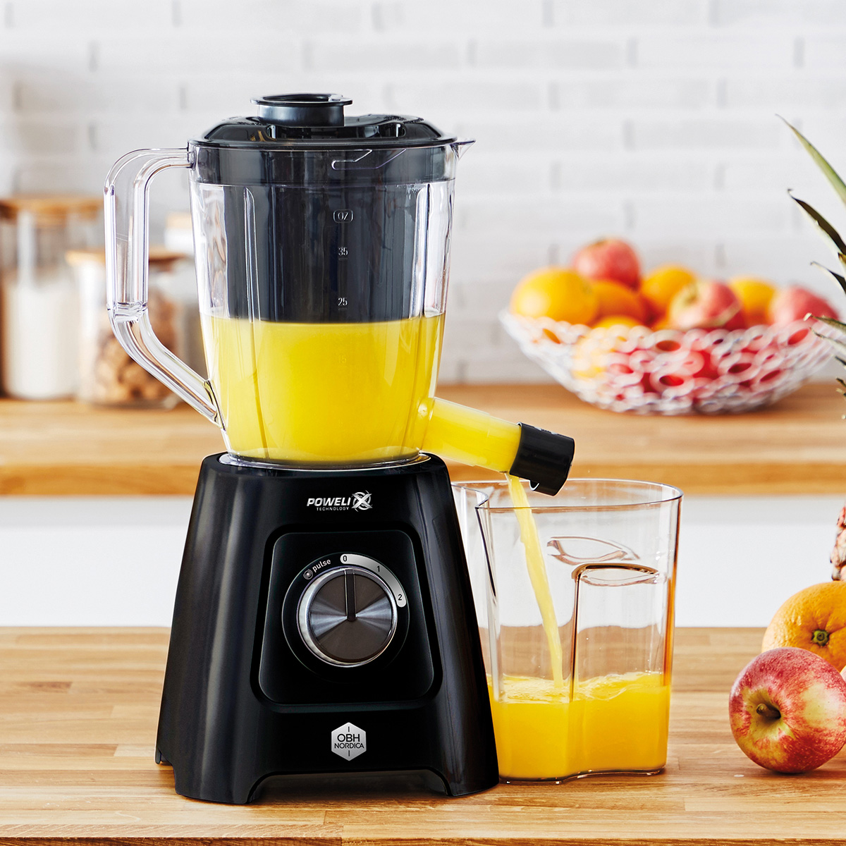 Blendforce 2-I-1 Juicer/Blender 1,25L