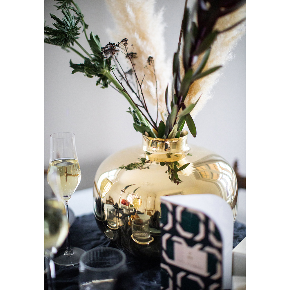 Amico Vas 29 cm Mässing