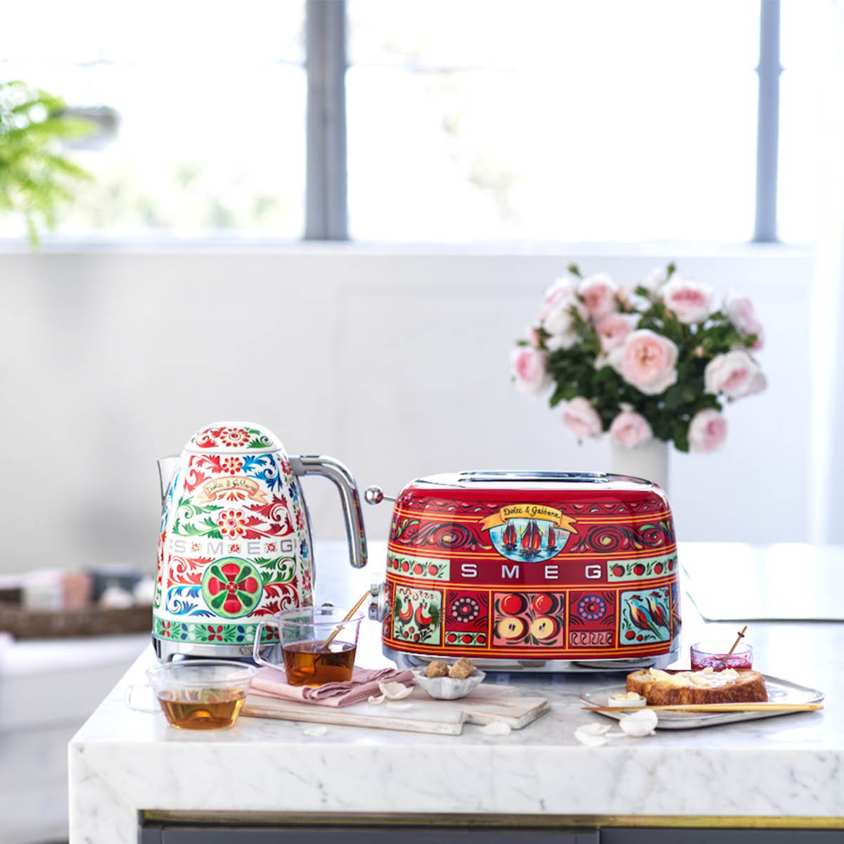 Smeg Dolce & Gabbana Brödrost 2 skivor