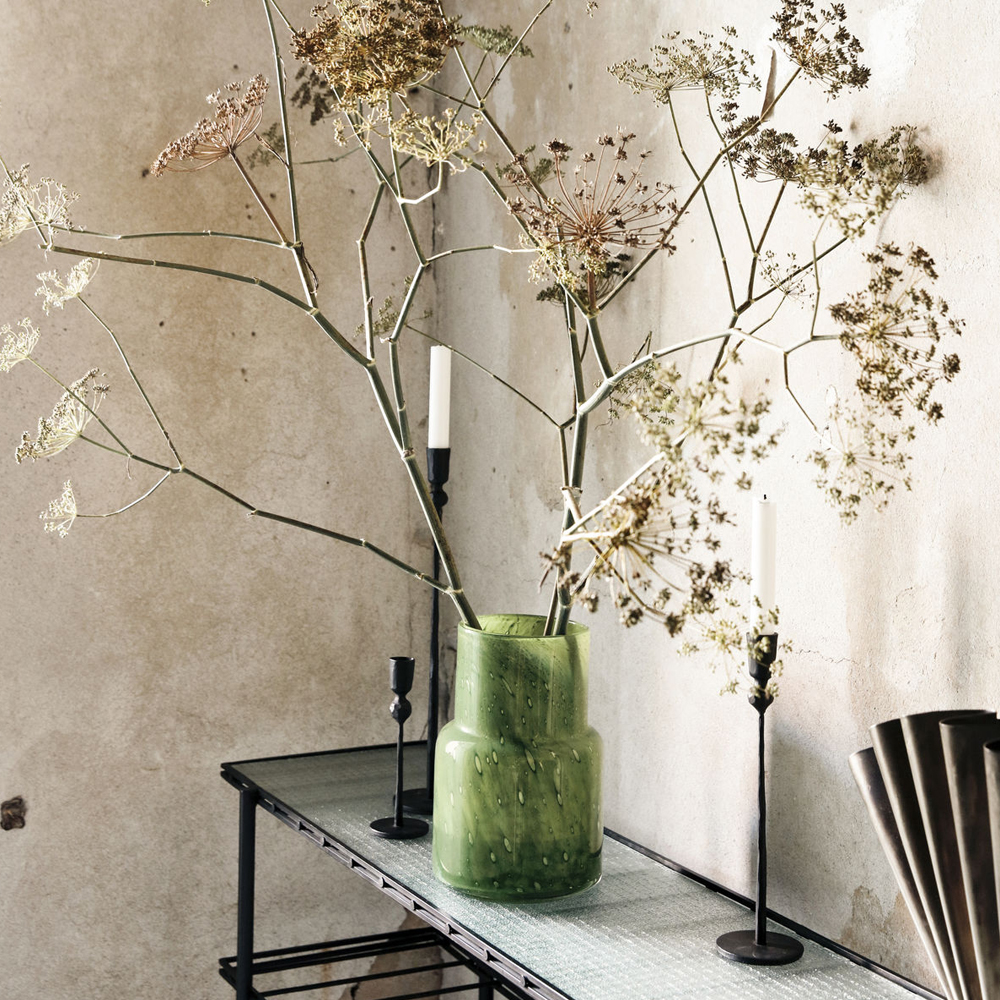 Bole Vas 25,5 cm Mörkgrön