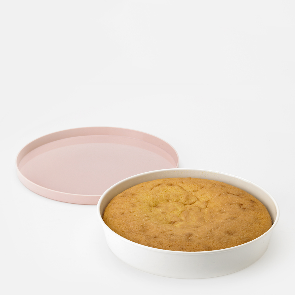 Picnic Bakform med Lock 25 cm Blossom/Vit