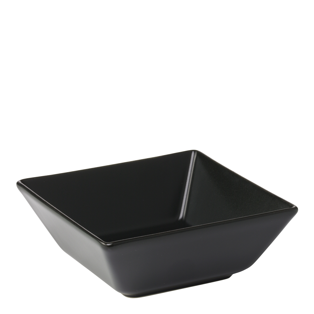 Quadro Skål 13x13 cm Svart matt