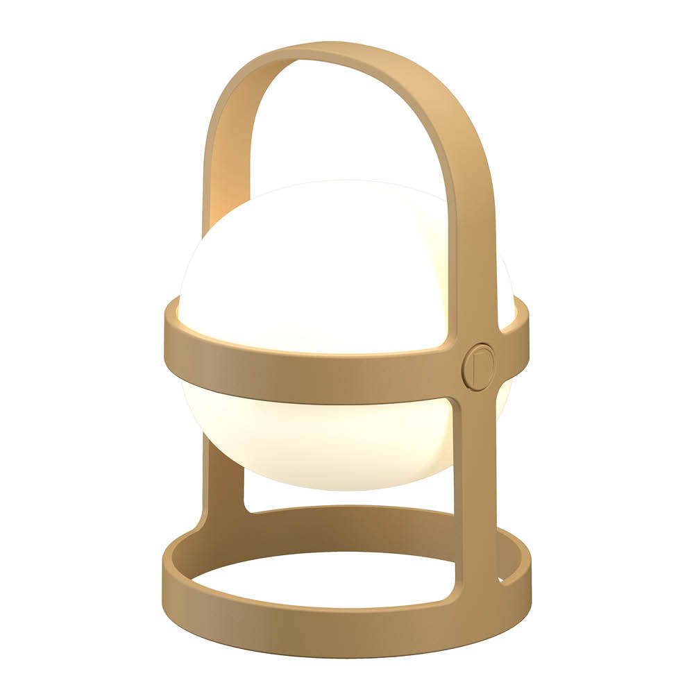 Soft Spot Solar Circular 25 cm Wheat