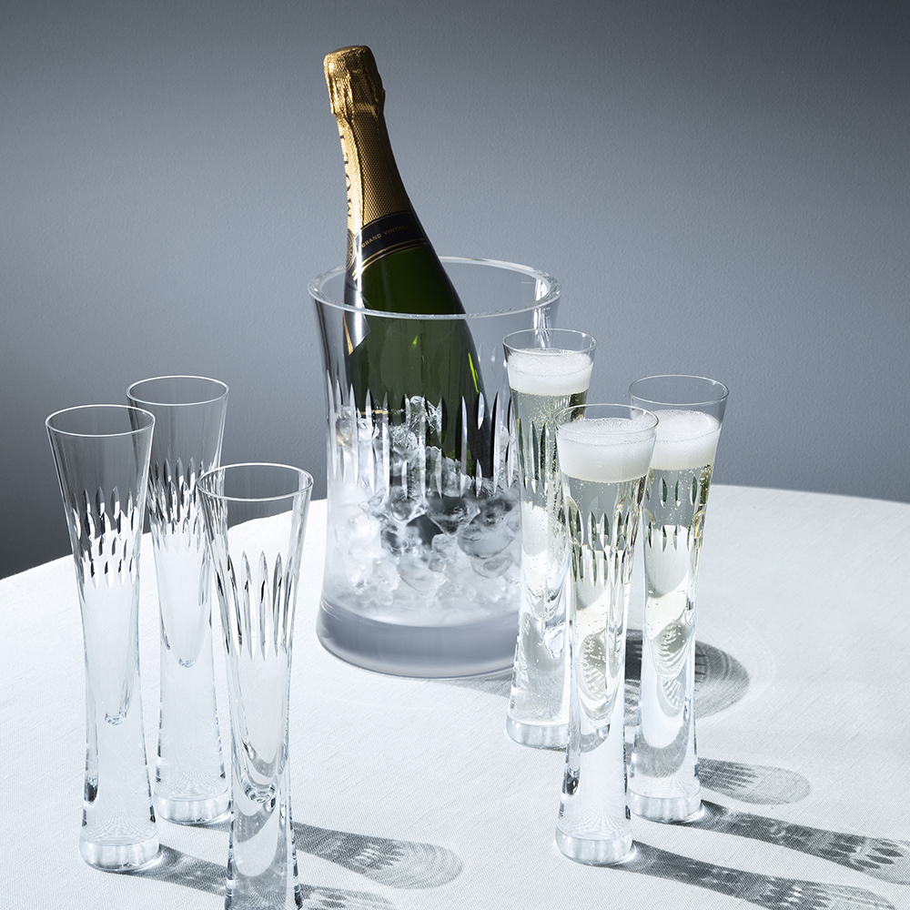 Moya Serveringsset Champagne 7 delar