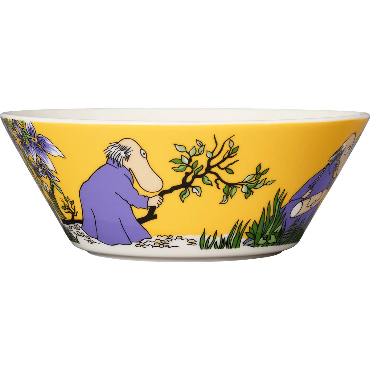 Mumin Skål Hemulen Gul