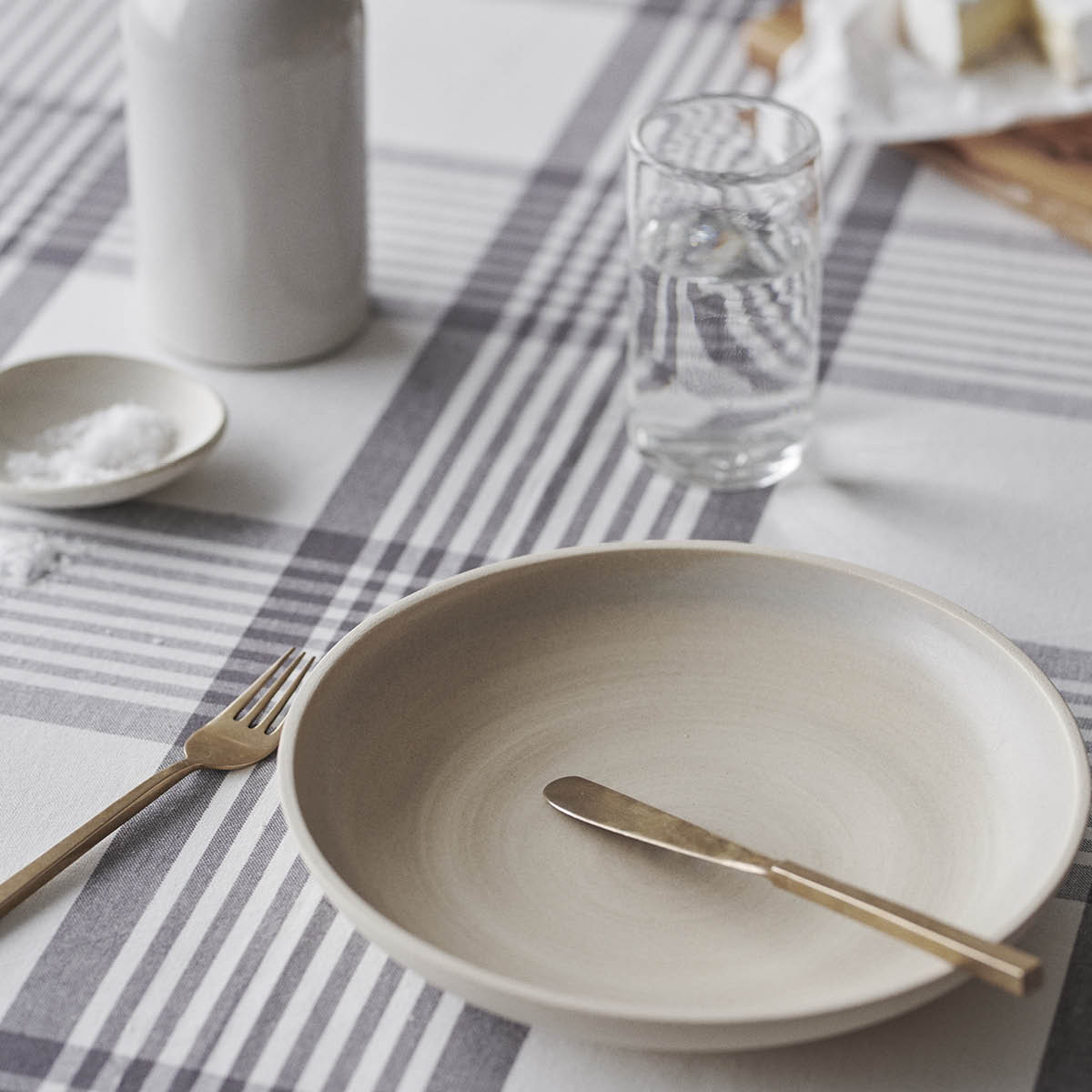 Duk 140x140 cm Large Checks