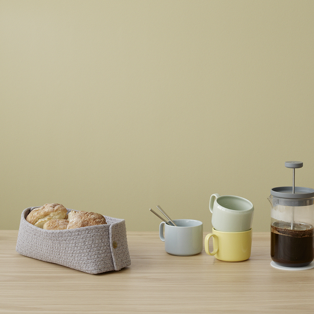 Knit-It Brödkorg 15x30 cm Grå