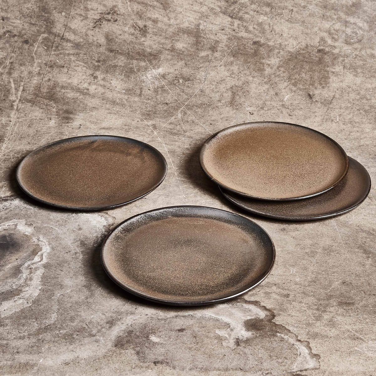 Raw Tallrik 20 cm Metallic Brown
