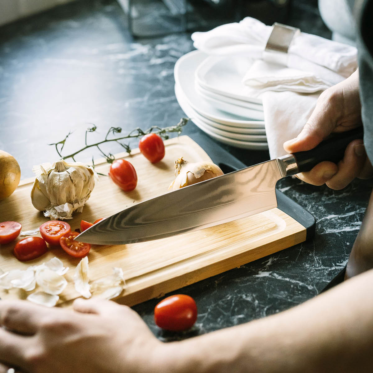 Cora Skärbräda Bambo Non-Slip 39,5x28 cm