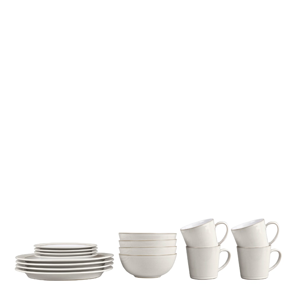 Natural Canvas Startset 16 delar Vit