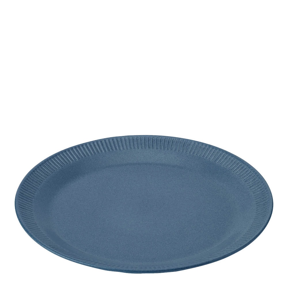 Knabstrup Tallrik 22 cm Blå