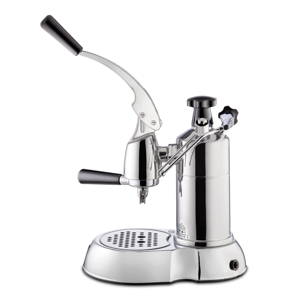 Stradivari Professional Kaffemaskin med Hävarm Mässing/Svart
