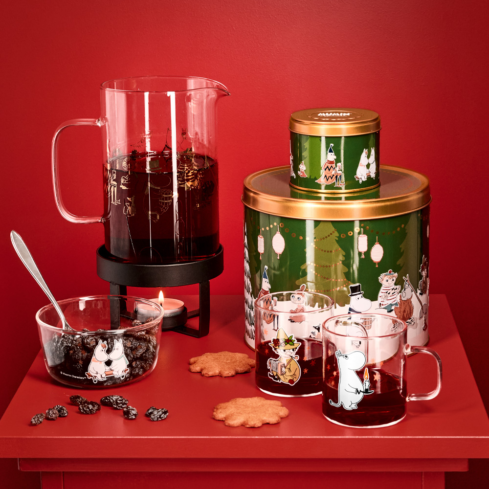 Cervera x Mumin 2023 Pepparkaksburk 430 g Grön