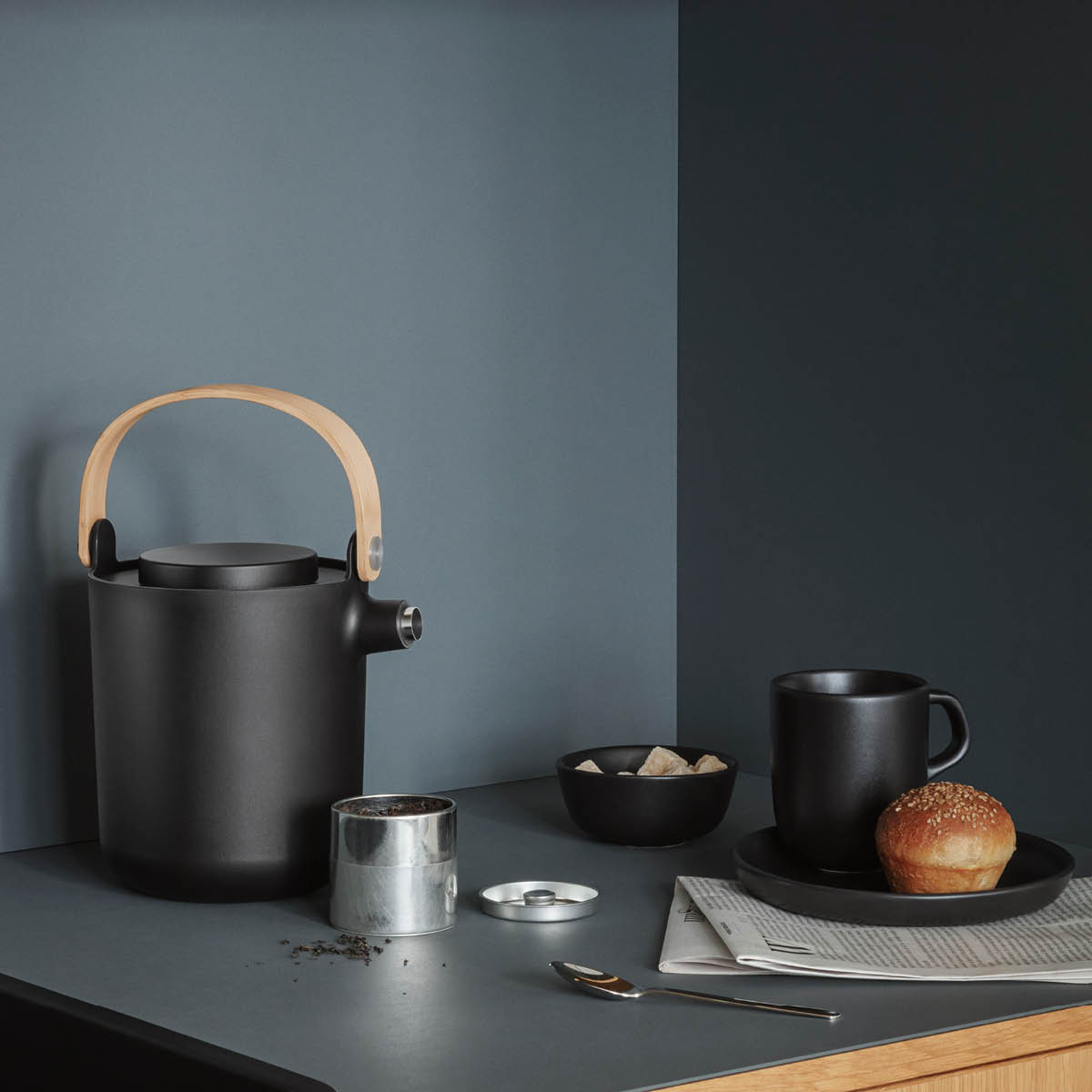 Nordic Kitchen Termoskanna 1 L Svart