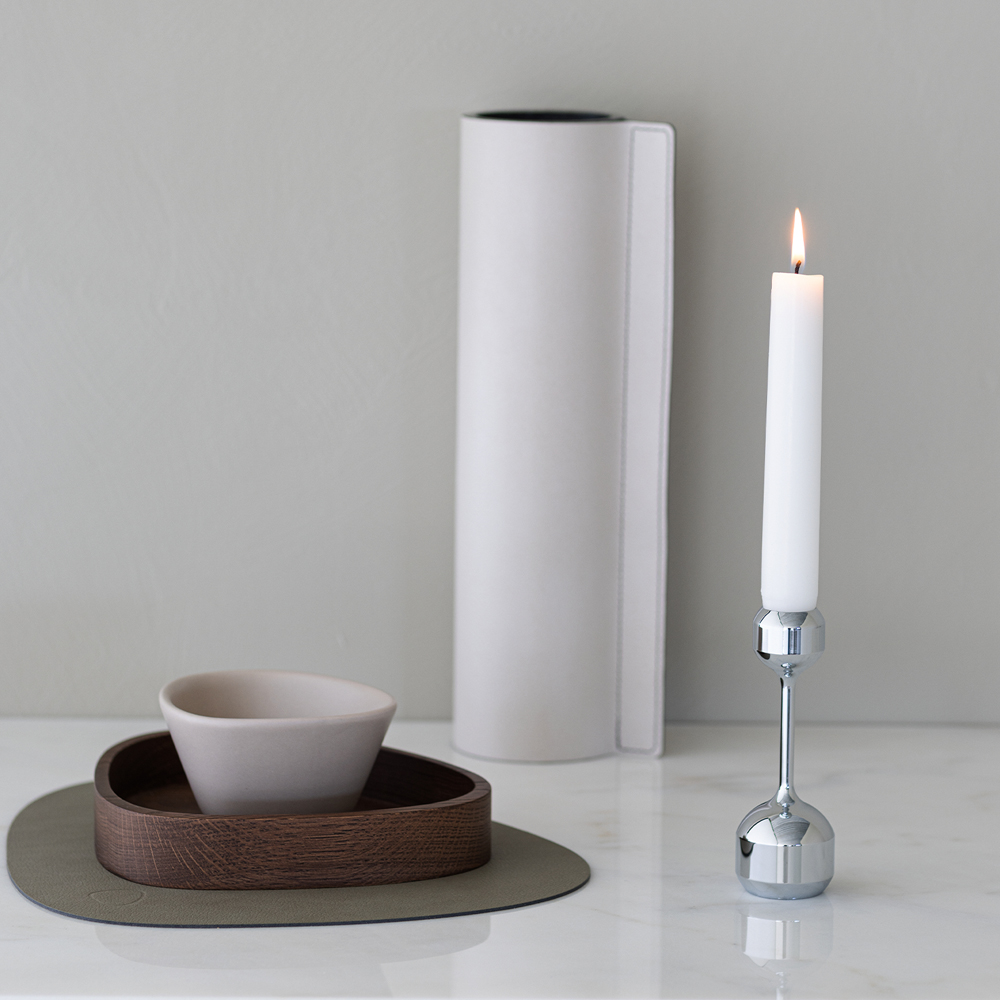 Silhouette Ljusstake 12 cm Krom