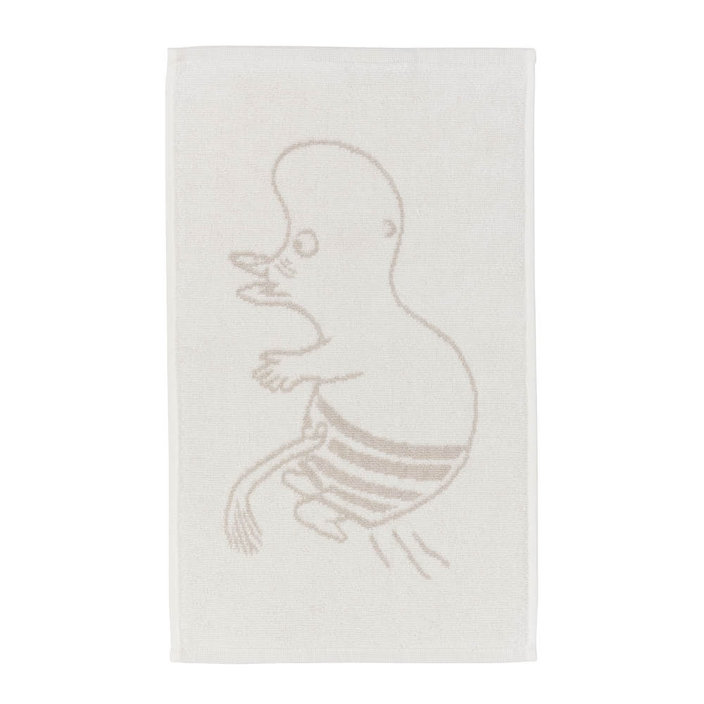 Mumin Handduk 30x50 cm Mumintroll Vit