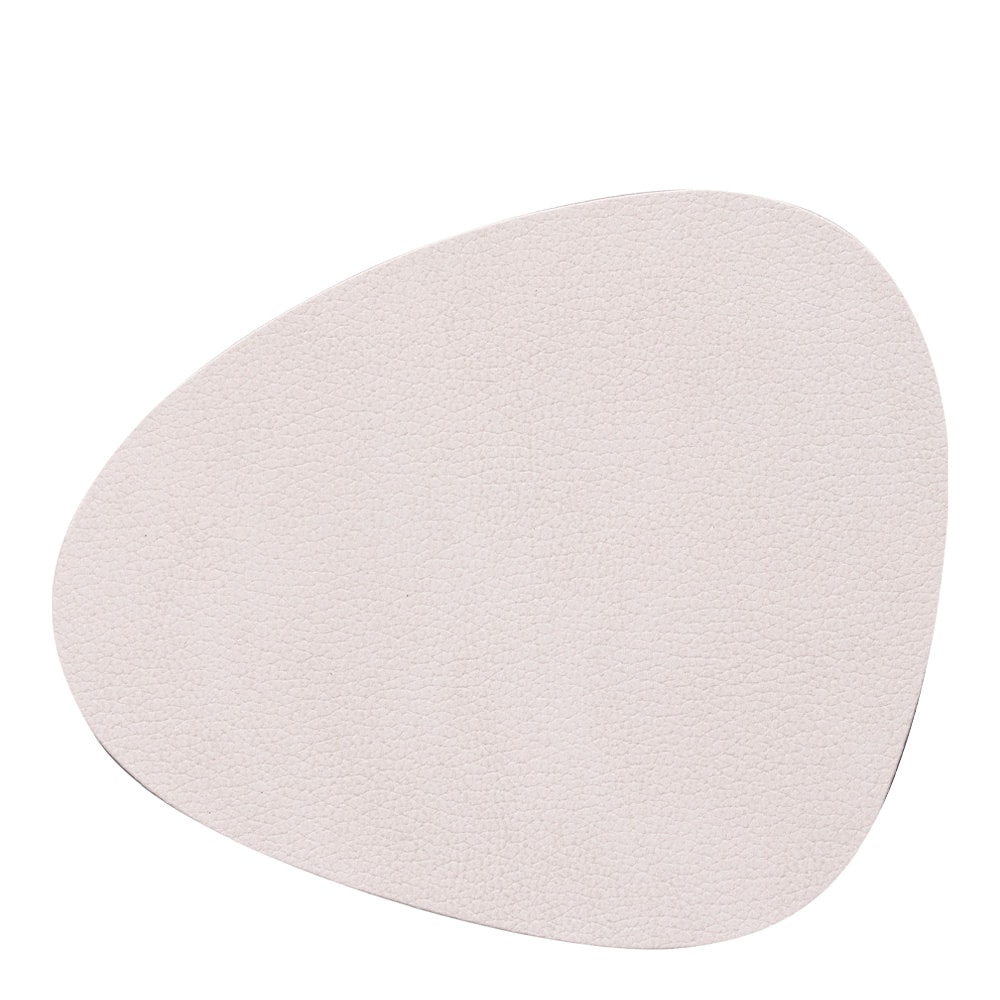 Nupo Curve Glasunderlägg 11x13 cm Oyster White