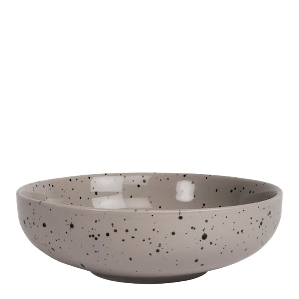 Serveringsskål 21x7cm Grå/Svart Grå/Svart