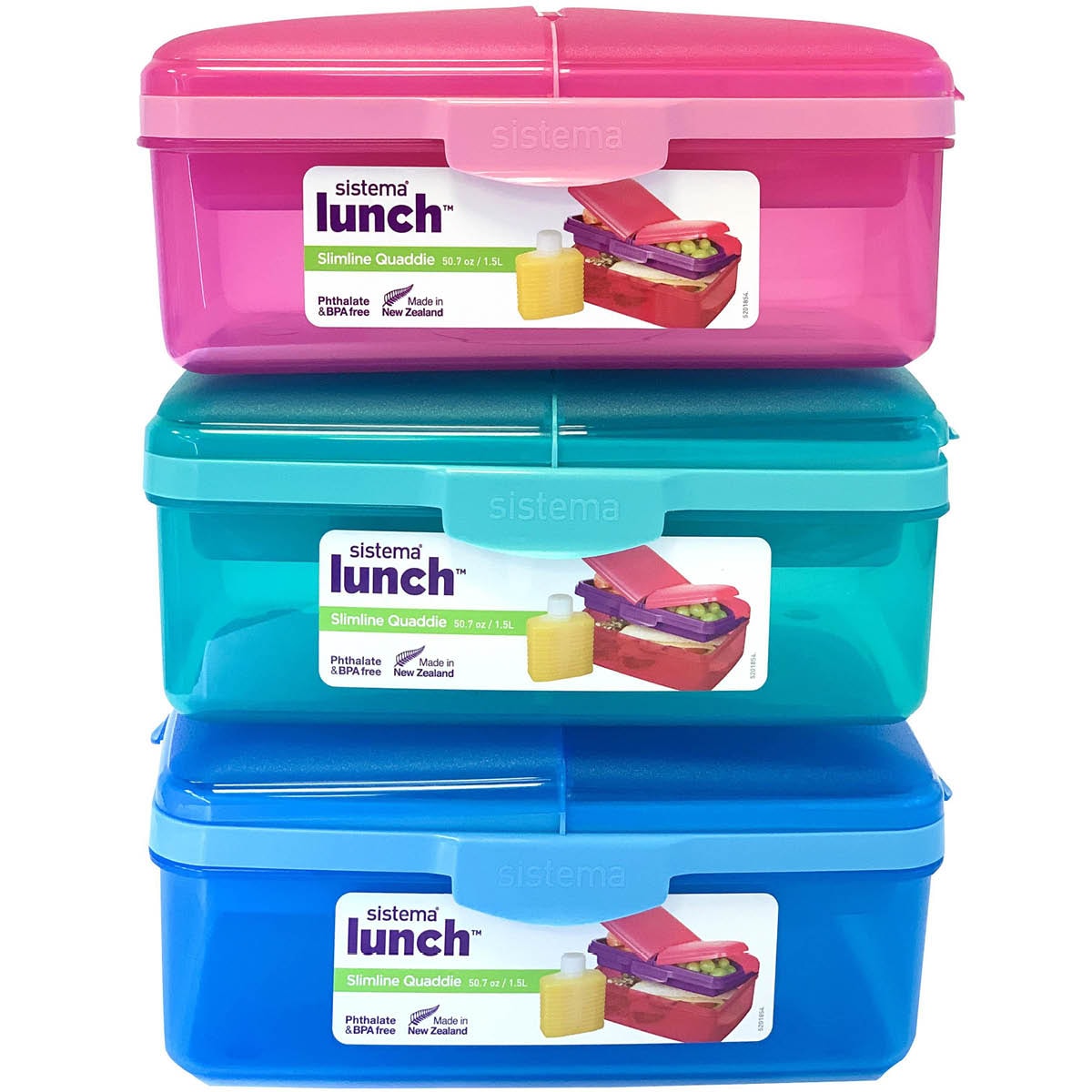 Lunch Matlåda Slim Line Quaddie 1,5L