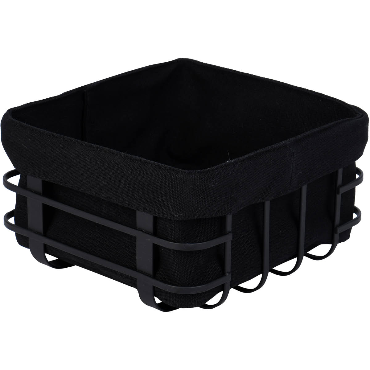 Vintri Brödkorg 19x19 cm Svart