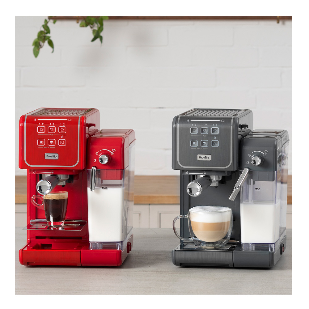 Breville Prima Latte III Röd