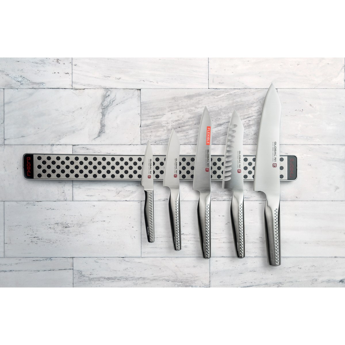 Global GN-004 Brödkniv tandad oriental 23 cm