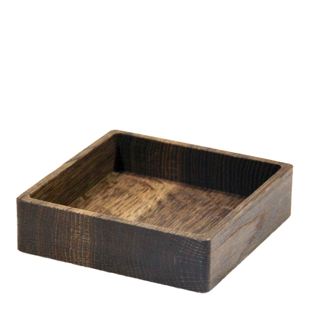 Wood Box Square S Rökt Ek
