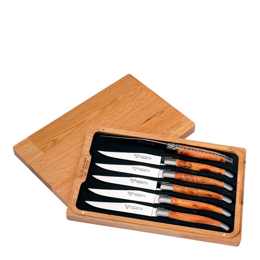 Stekkniv 6-pack Enträ