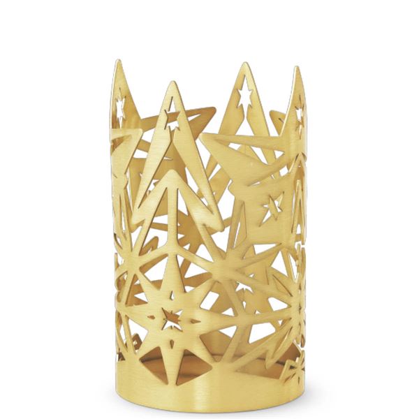 Ljuslykta 8 cm Förgylld