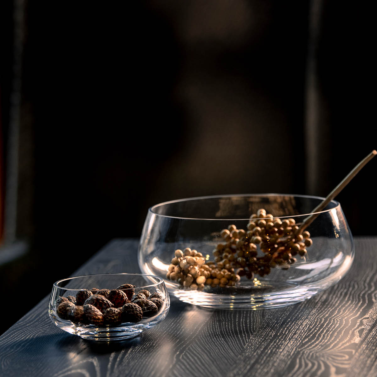 Rocks Skål 26 cm Klar