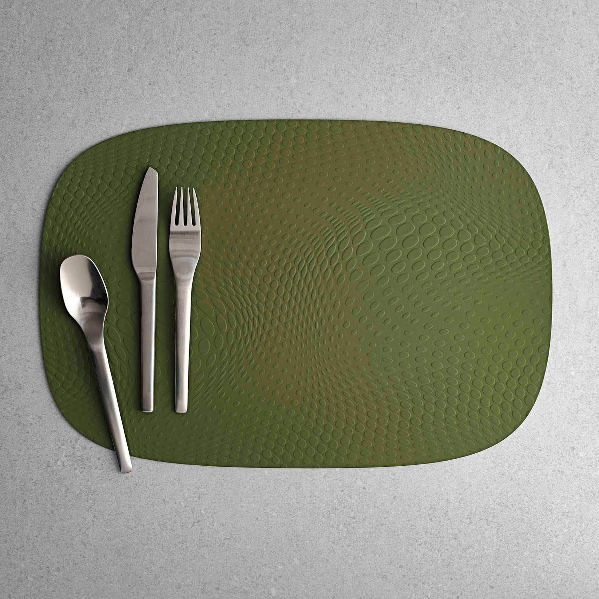 Karim Rashid Bordstablett 45x30,6 cm Oliv