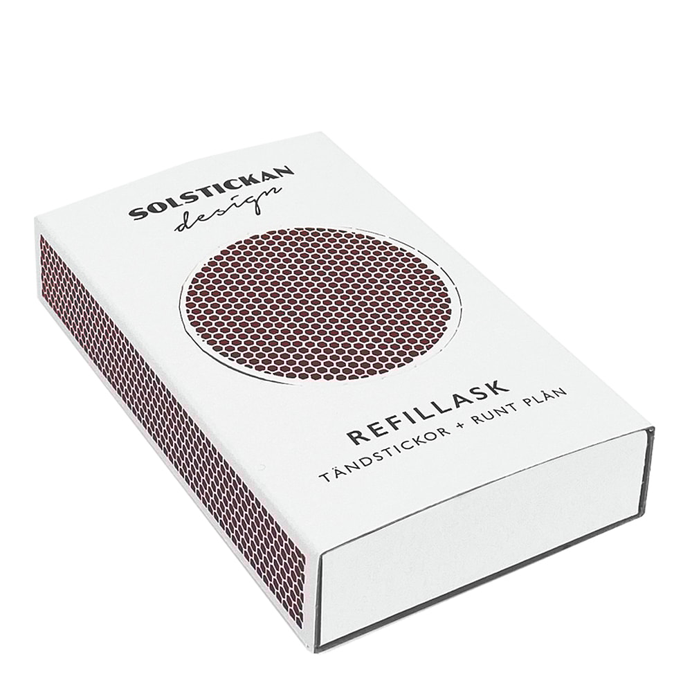 Refill till Tändsticksburk Vit