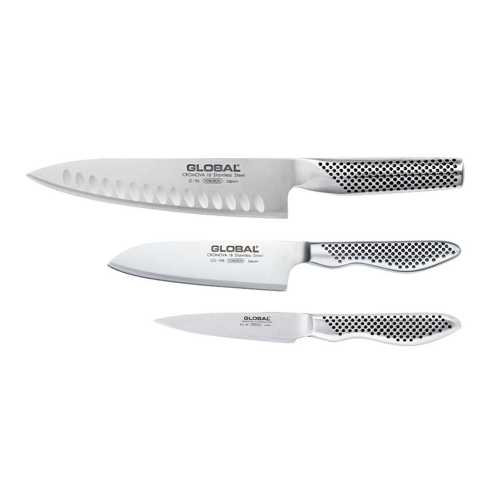Global Classic Knivset 3 delar G-96, GS-38, GS-109