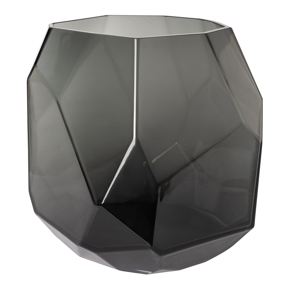 Iglo Ljuslykta / Vas 22 cm Ash Black