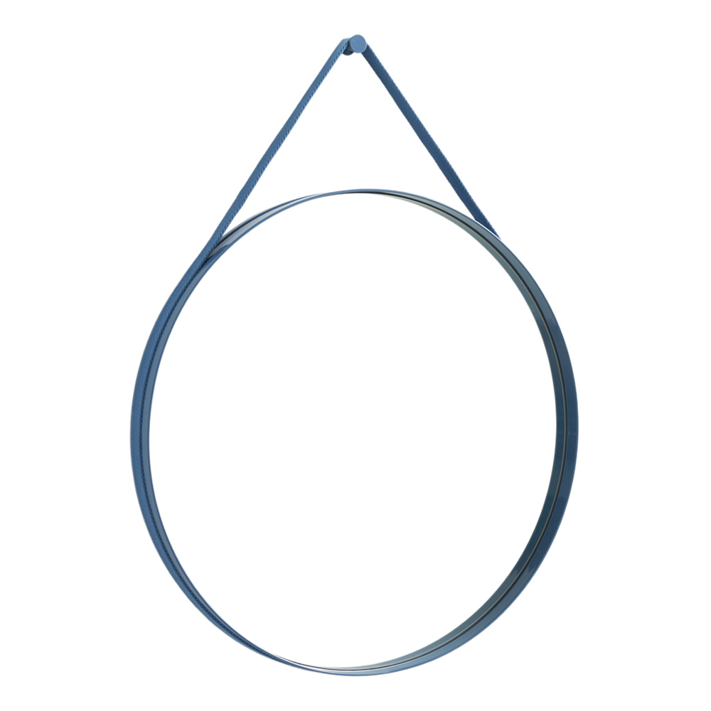 Strap Mirror No 2 Spegel 70 cm Blå