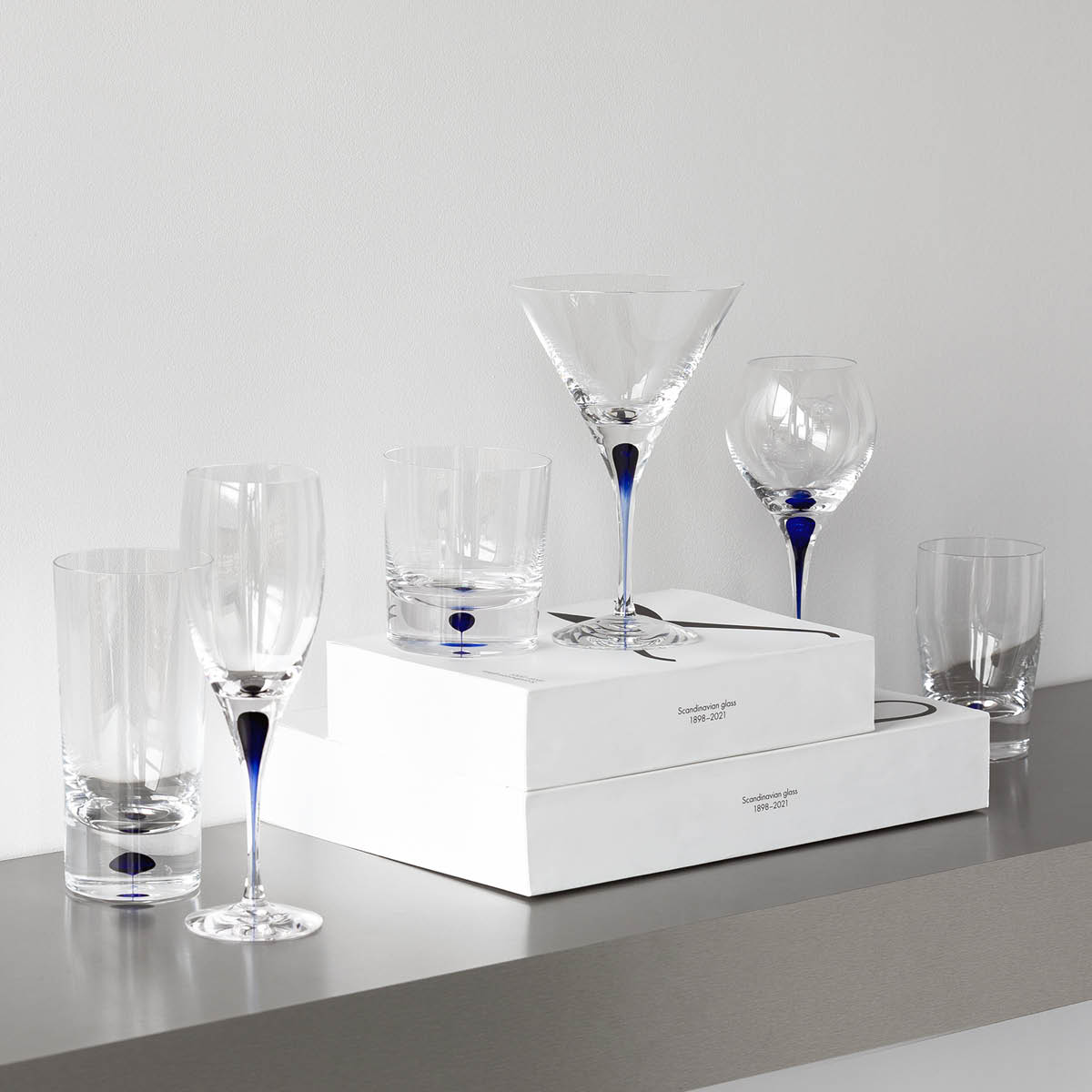 Intermezzo Blå Martiniglas 25 cl