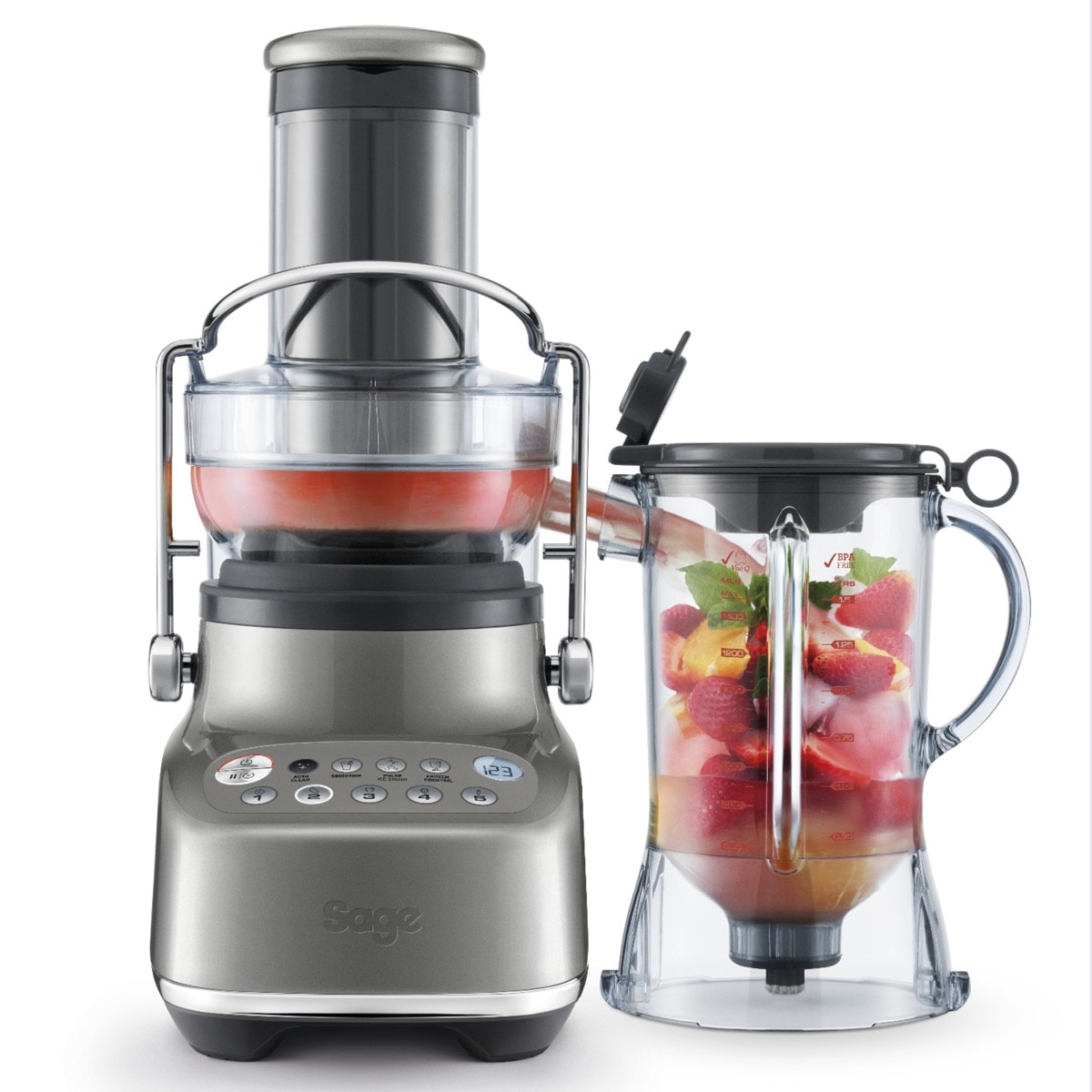 Sage 3xBluicer Juicemaskin/Blender 2 L