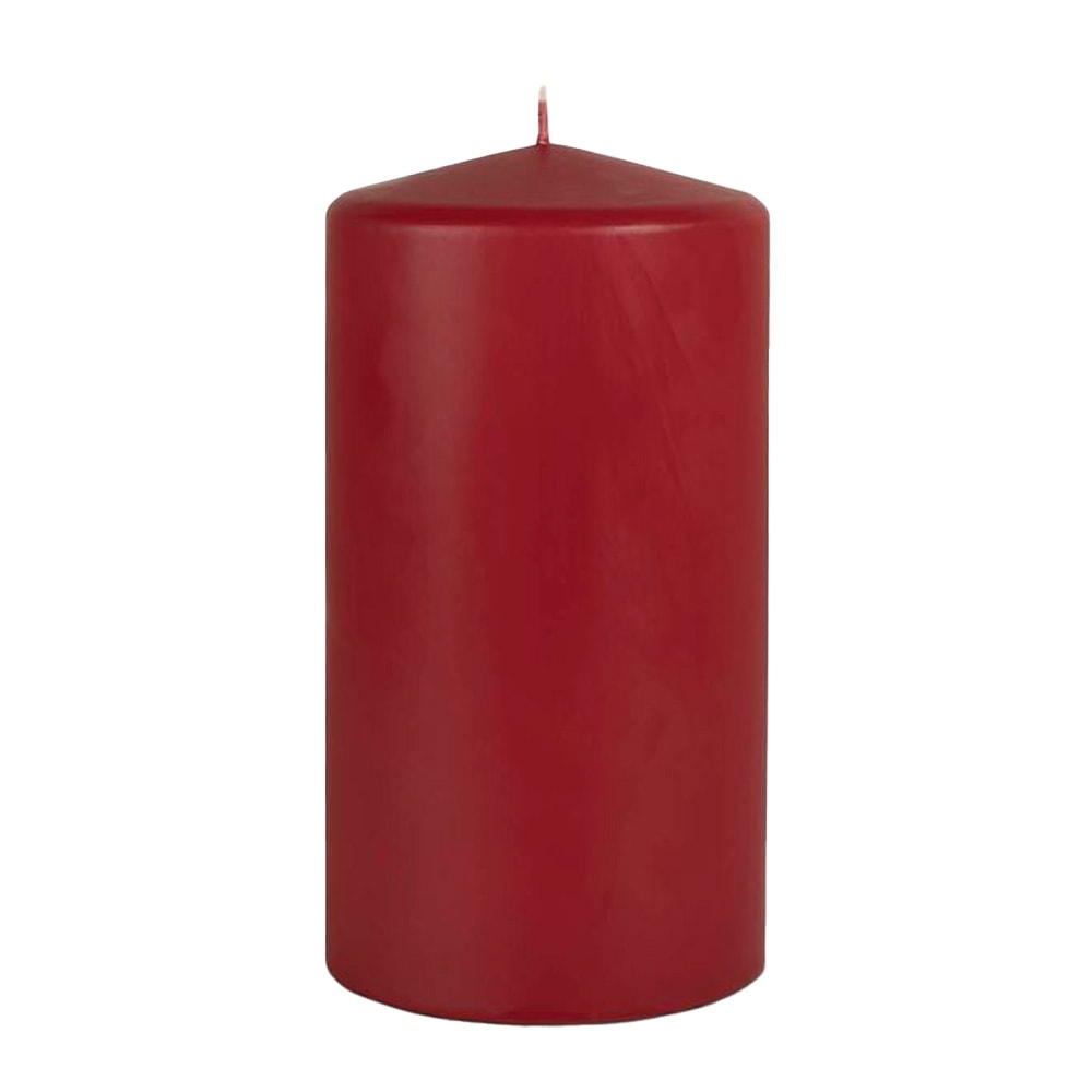 Blockljus 10x10x19 cm Röd