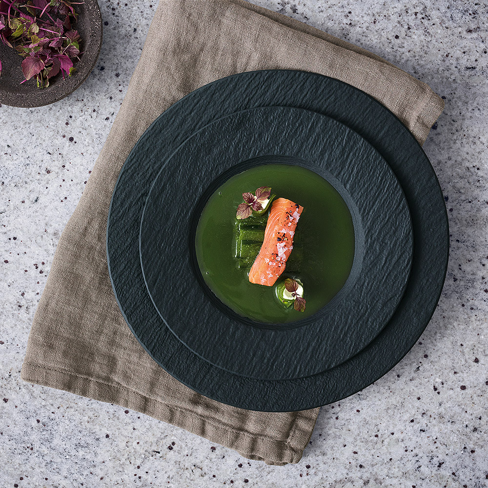 Manufacture Rock Tallrik flat 27 cm Svart