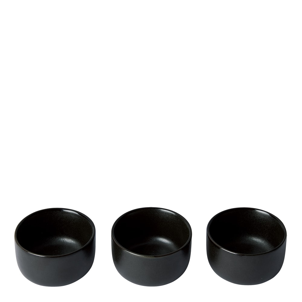 Raw Miniskålar 3-pack Titanium Black