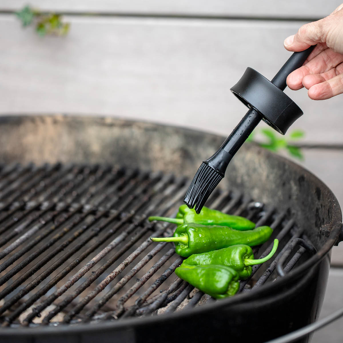 Grand cru Marinadglas M/Pensel 25 cl Svart