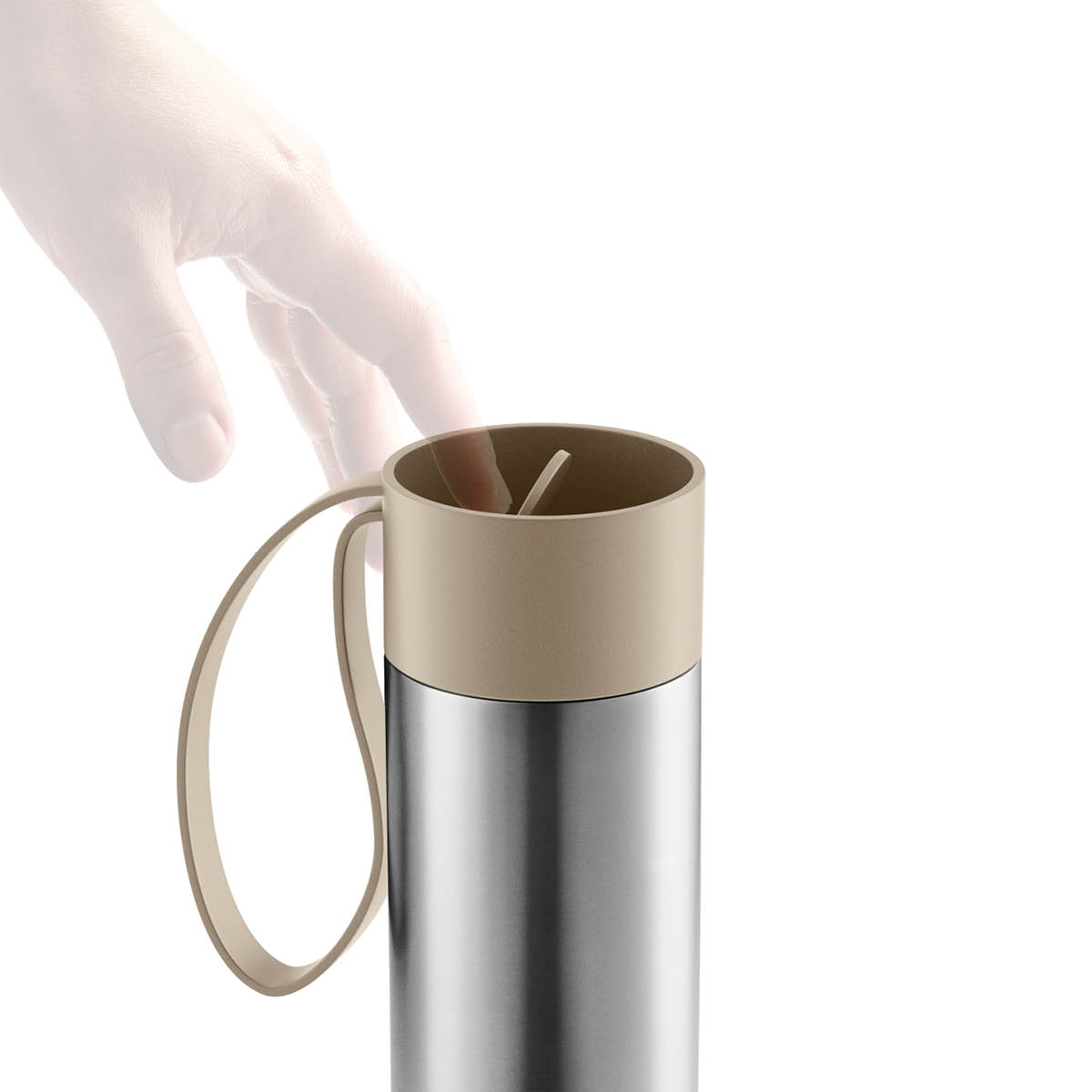 To Go Cup 35 cl Pearl Beige