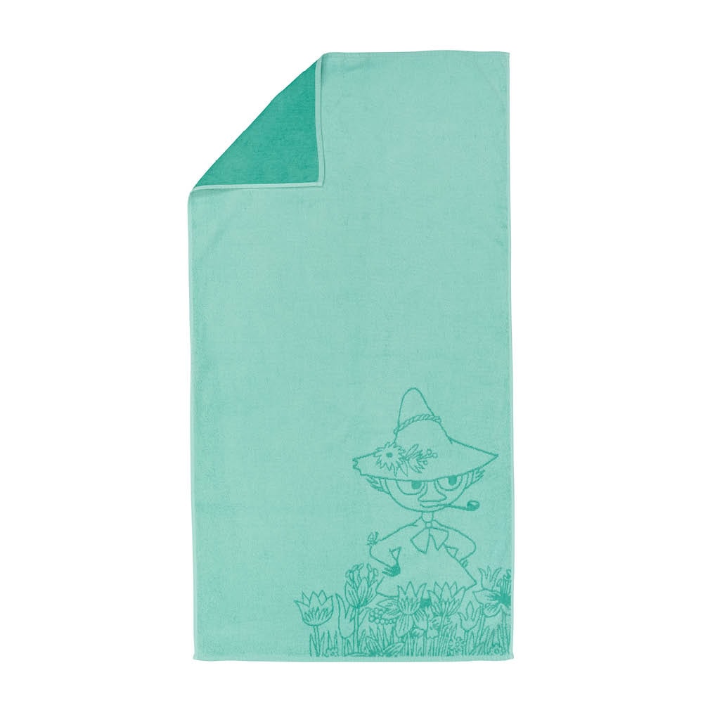 Mumin Badhandduk 70x140 cm Snusmumriken Mint