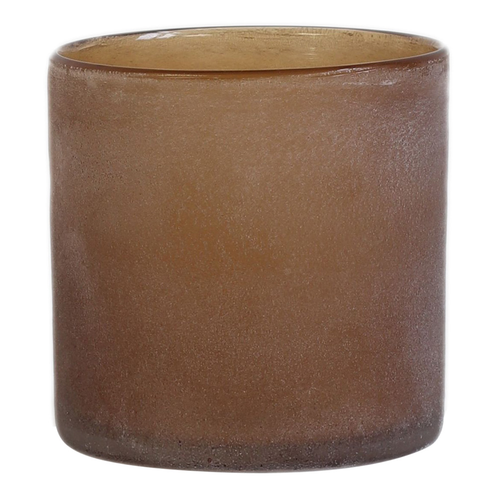 Frost Ljuslykta 9x9 cm Brown