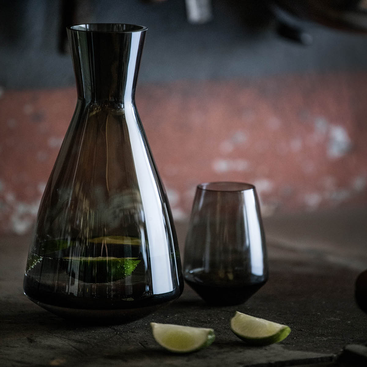 Noir Vattenglas 35 cl Svart