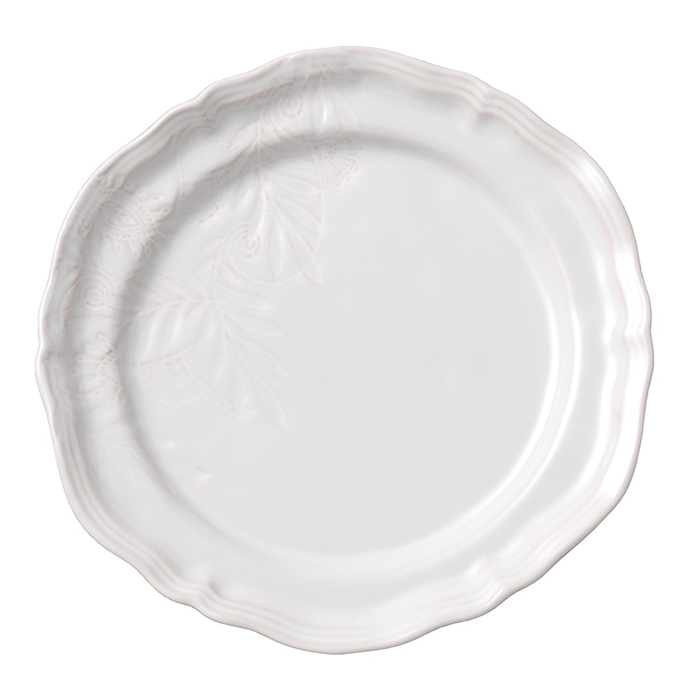 Arabesque Tallrik 28 cm White