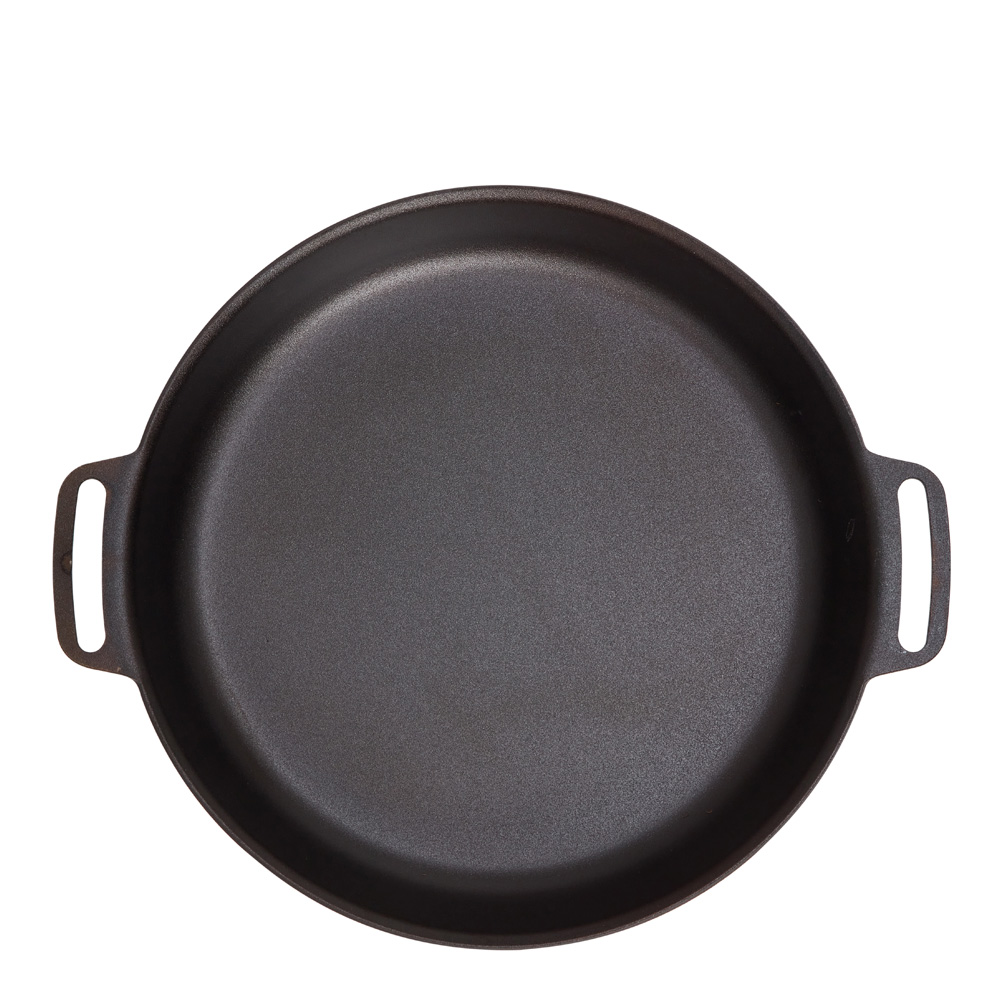 Ugnsform i kolstål 28 cm Svart