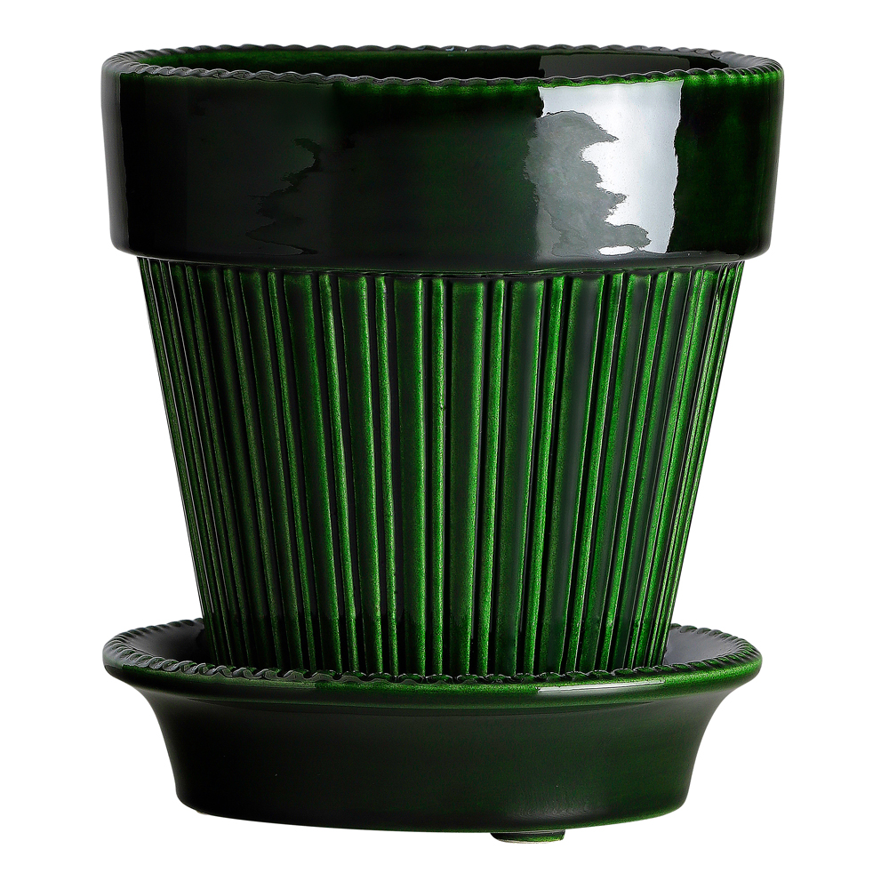 Simona Kruka/Fat 18 cm Grön emerald