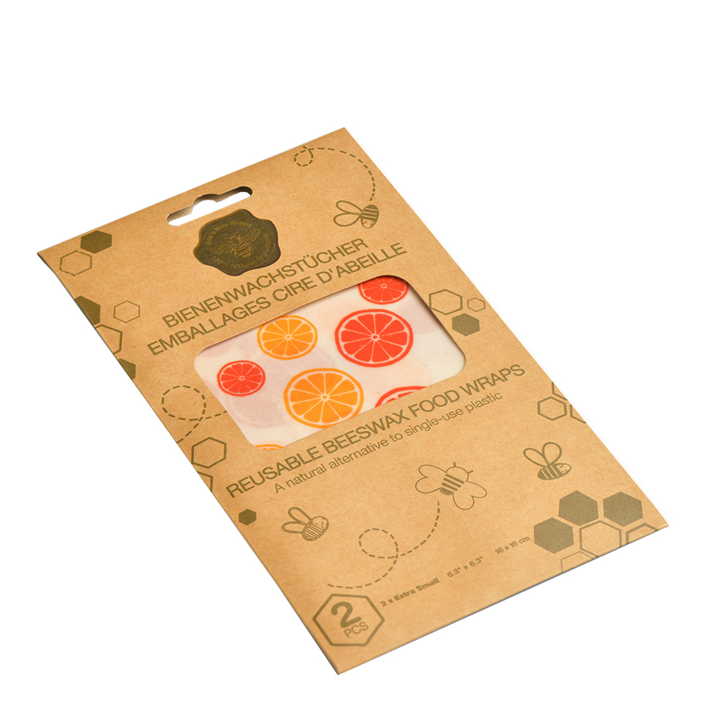 Bee's Wrap Biovaxpapper 2-pack Fruktprint