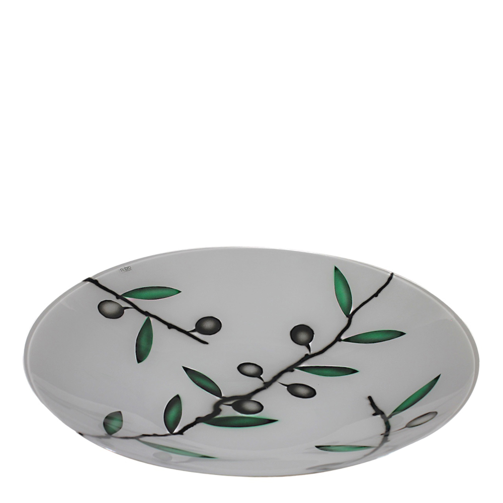 Olivia Fat 30 cm Grå